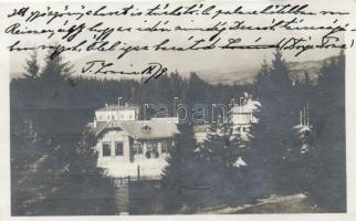 Tátralomnic, Villa br. Pach, vasútállomás / railway station