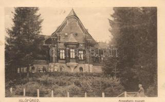 Iglófüred, Arnoldfalvy-nyaraló; kiadja Ferencz D. / villa