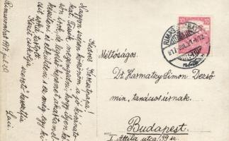 1917 Rimaszombat, Lakóház / house, photo