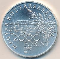 1997. 2000Ft Ag "Helka, Kelén" eredeti dísztokban T:BU Adamo EM146