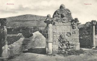 Solin, Salona; cemetery
