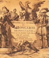 cca 1710 Théatre de la guerre en Hongarie, Transilvanie - Magyarország katonai térképe. Gu...