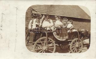 Slovak folklore, wedding photo (fl)