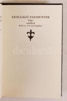 Székelyhidi Ágoston: Kölcsey gondolatai. Debrecen, 1978. Minikönyv, 642. példány, kiadói műbőr kötés...