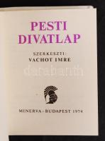 Vachot Imre: Pesti Divatlap. Bp., 1974, Minerva.  Minikönyv, 789. példány, kiadói aranyozott műbőr k...