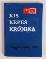 Kis Képes Krónika, Képes Újság. Magyarország, 1980. Minikönyv, 560. példány, kiadói aranyozott műbőr kötés, újszerű állapotban.