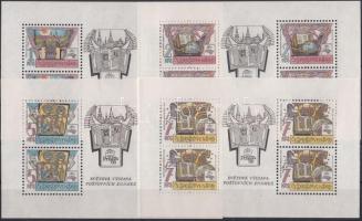 Nemzetközi bélyegkiállítás kisívsor, International Stamp Exhibition minisheet set