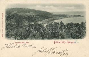 1899 Dubrovnik, Ragusa; Lokrum Island (EK)