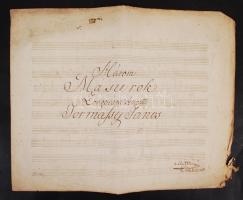 cca 1800 Antoinette D'Attems: IX Valses pour le pianoforte 4p