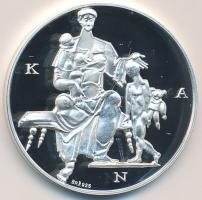 Kiss Nagy András (1930-1997) DN "Orvos sor / Semmelweis Ignác" Ag emlékérem (11.1g/0.925/3...