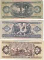 1969. 10Ft + 1975. 20Ft (2x) + 1986. 50Ft T:III,III-,IV
Adamo F7,16,20