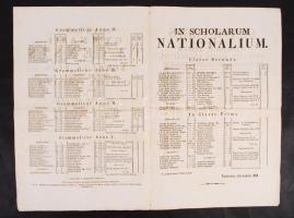 1837 Tata, Tatai Piarista Gimnázium évkönyve, 4p