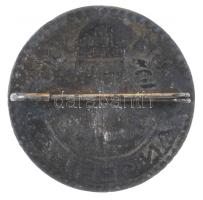 Osztrák-Magyar Monarchia 1916. "ANGELINA 1914-1916" hadifém sapkajelvénye a Vöröskereszt A...