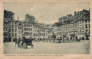 Warsaw, Warsawa; Old Town Market Place, Old Town Square (b)