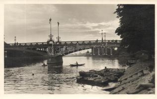 Hranice, Mährisch Weißkirchen; bridge, boats