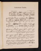 1902 Szakolcai emlék (zenemű), Csernoch János esztergomi érseknek ajánlva, 7p