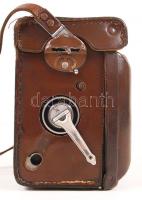 Rolleiflex Rollei F&H synchro-compur Franke& Heidecke fényképezőgép tokjában. Zár beragadt, ...