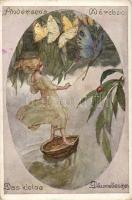 Andersen Das kleine Däumelieschen, B.K.W.I. 435-3. / Thumbelina, illustration