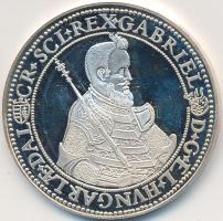 Magyar tallérok utánveretben "Báthory István tallérja 1620" Ag emlékérem (20g/0.999/38,6mm) T:PP Tanúsítvánnyal