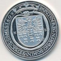 Magyar tallérok utánveretben "Báthory Gábor tallérja 1609" Ag emlékérem (20g/0.999/38,6mm)...