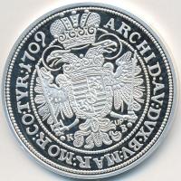 Magyar tallérok utánveretben "I. József tallérja 1709" Ag emlékérem (20g/0.999/38,6mm) T:P...