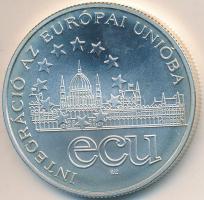 1995. 1000Ft Ag "Integráció az EU-ba-ECU" T:BU
