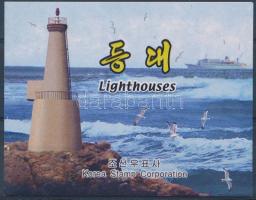 Világítótornyok bélyegfüzet, Lighthouses stamp-booklet