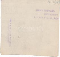 cca 1920-1930 Kerny István (1879-1963): Műhely, vintage fotó, pecséttel jelzett, két sarkán törésvon...