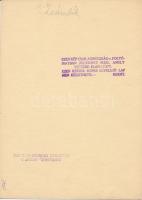 cca 1920-1930 Kerny István (1879-1963): Misére igyekvők Zsámbékon, vintage fotóművészeti alkotás, pe...