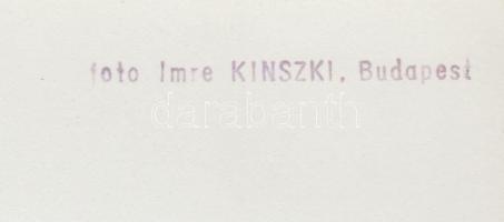cca 1936 Kinszki Imre (1901-1945): Kiscsikó, vintage fotó, pecséttel jelzett, 24x18 cm