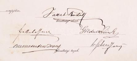 1913 A Marosvásárhelyi ügyvédvizsgáló bizottság  bizonyítványa