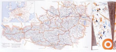 1933 Eszperanto nyelvű Ausztria képes leporello / Tourist guide