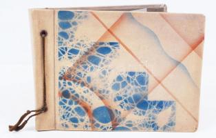 cca 1930 Földközi tengeri utazás: Ciprus, A Szuezi -csatorna... kb  70 db feliratozott fotó albumban...