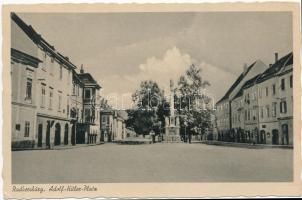 Radkersburg, Adolf Hitler Platz / square, monument (EK)