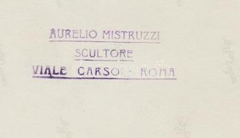 1929 Olasz érmékről készült fénykép, pecséttel jelzett, 24x18 cm /
1929 Italian coins