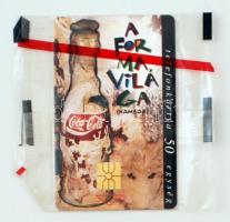 1998-as Coca Cola telefonkártya, bontatlan