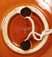 Iparművész halas tál, apró csorbával, d:27 cm