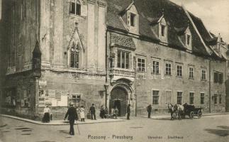 Pozsony, Fő tér, Városház / main square, town hall