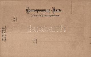 Abbazia, Villa Angiolina, Lesk & Schwidernoch No. 228.; unused, rare early litho postcard