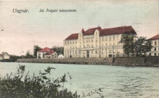 Ungvár, Állami polgári leányiskola / girl school (EK)