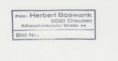 1975 Herbert Boswank: Über dem Strom, , vintage fotóművészeti alkotás, pecséttel jelzett, 23x17 cm