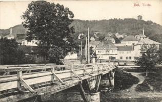 Dolnja Tuzla, view with wooden bridge