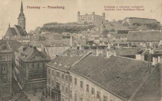 Pozsony, Kilátás a Városháza toronyból / view from the town hall tower (EB)