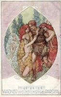 Wagner's Parsifal illustration, B.K.W.I. 205-6 (EK)