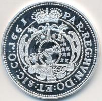 Magyar tallérok utánveretben "Kemény János tallérja 1661" Ag emlékérem (20g/0.999/38,6mm) ...