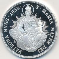 Magyar tallérok utánveretben "I. Ferenc tallérja 1833" Ag emlékérem (20g/0.999/38,6mm) T:P...