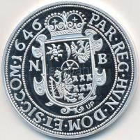 Magyar tallérok utánveretben "I. Rákóczi György tallérja 1646" Ag emlékérem (20g/0.999/38,...