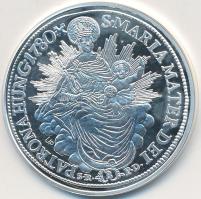 Magyar tallérok utánveretben "Mária Terézia tallérja 1780" Ag emlékérem (20g/0.999/38,6mm) T:PP Tanúsítvánnyal