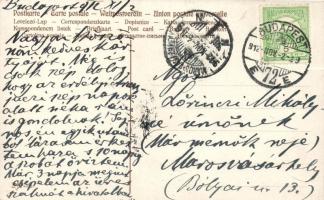 Old dog with little dogs, litho s: F. F. B. (EK)