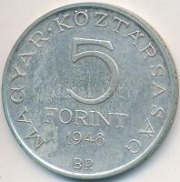 1948. 5Ft Ag "Petőfi" T:2-
Adamo EM1